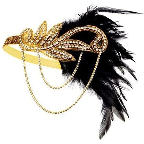 ✨ 6PCS 1920s Accessories Flapper Great Gatsby Vintage Retro Costume Set NEW - Picture 10 of 16